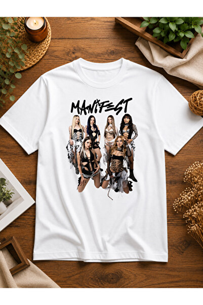 Generic Brand Manifest Zoktay Mina Esin Sueda Hilal Lidya Designed White T-Shirt