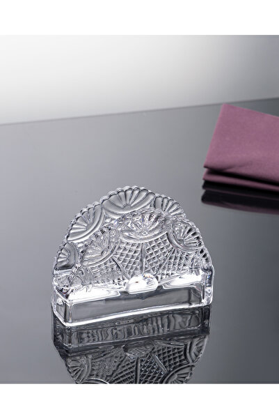 Madame Coco Elena Napkin Holder - Transparent