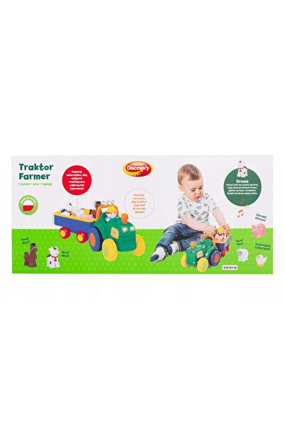 Dumel TRACTOR INTERACTIV Fermier cu animale MOW PL 24752