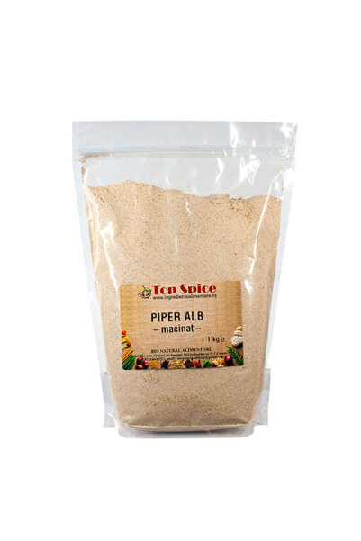TOP SPICE Piper alb măcinat 1 kg