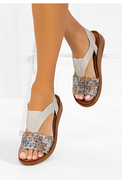B T Shoes Σανδάλια Σουζία πολύχρωμα πλατφόρμας