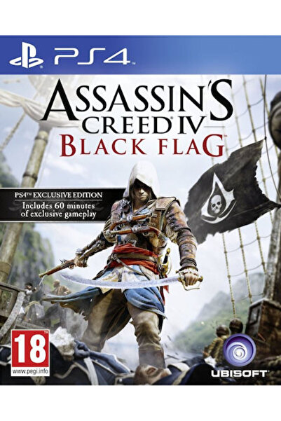 Ubisoft Ltd Assassin's Creed IV: Black Flag Παιχνίδι PS4 (Μεταχειρισμένο)