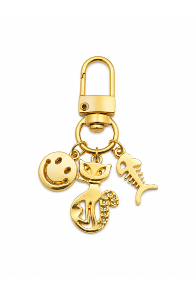 Hanori Accessory 🐱 – Lucky Cat Çanta & Cüzdan Charmı