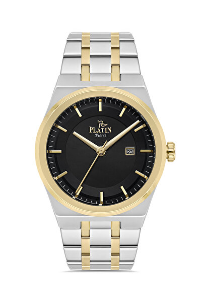 Platin Pierre Hds-1295Ga-D2 Steel Cord Men's Wristwatch