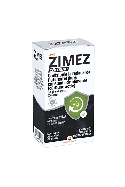 SUN WAVE PHARMA Zimez Carbune 5 plicuri