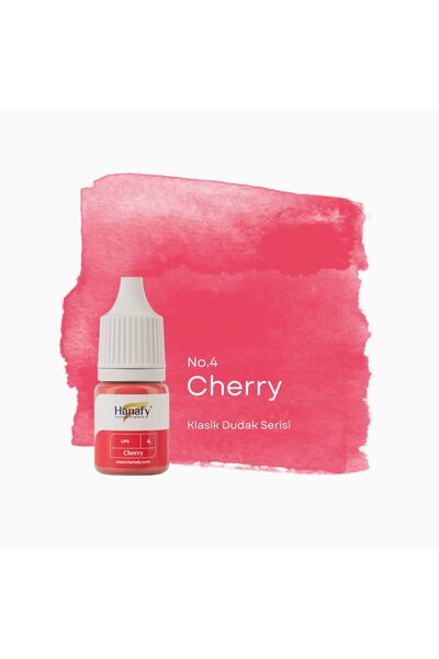 HANAFY Cherry No4 Kalıcı Makyaj Dudak Pigmenti - 5ml