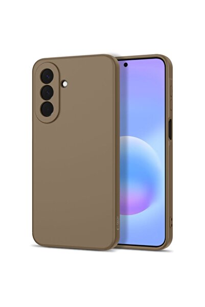 Tech-Protect Husă de silicon Icon pentru Samsung Galaxy A27 5G - Maro