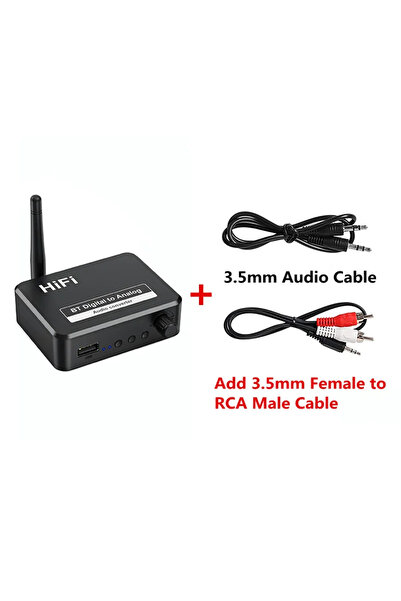 Choice VIKEFON With RCA Cable 2 in1 Wireless Adadper DAC Bluetooth 5.1 Audio ...