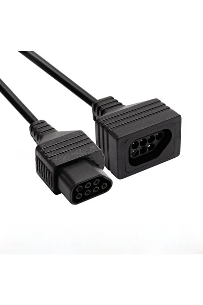 Choice كابل لوحدة تحكم ألعاب NES 7P، سلك تمديد لوحدة تحكم NES 7P، سلك توصيل ل...
