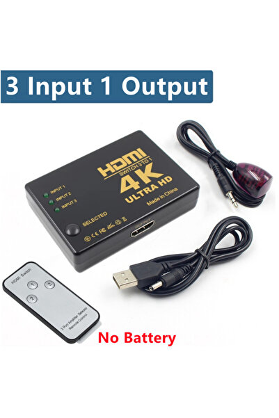 Choice محول فيديو 4K متوافق مع HDMI بـ 3 مداخل ومخرج واحد و5 مداخل ومخرج واحد...