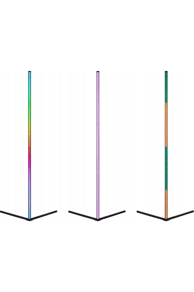 Attica Tracery Lampă de podea Tracer Smart Corner RGB cu aplicație Tuya