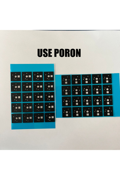 Choice5 PORON B DIY Mechanical Keyboard Kits Mute Foam Pads IXPE EVA Poron Sw...