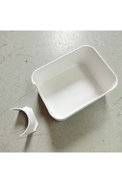 Choice white 1-Pack Washing Machine Drain Tray Drum Washer Waste Outlet Water...