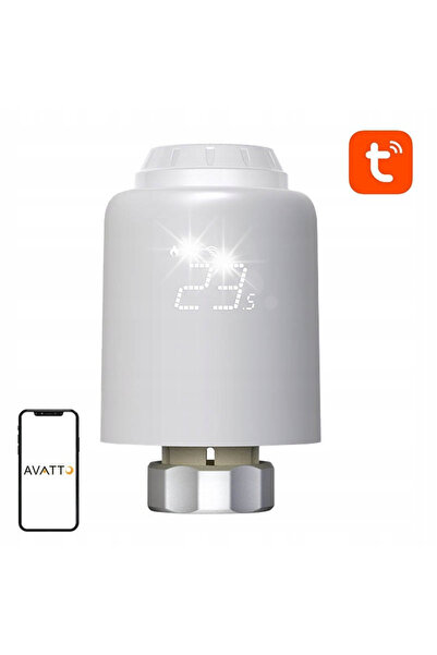 Avatto Cap termostatic inteligent Zigbee 3.0 pentru încălzire