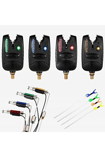 flamesan Semnalizator de pescuit impermeabil cu 8 LED-uri + Suport electric +...