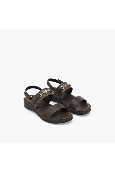 Flora Bella by Shoexpress Women Monogram Print Sandals
