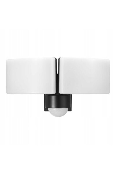 NO BRAND Adviti Spot LED cu Senzor de Mișcare 2x20 W Negru IP65 4000 K