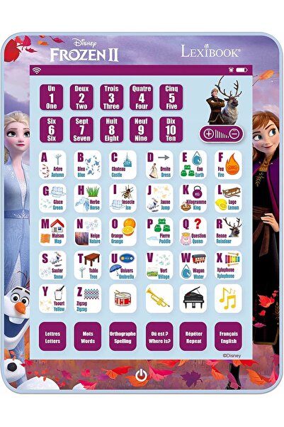 Lexibook Junior Tabletă educațională pentru copii cu numere și cuvinte - Țara...