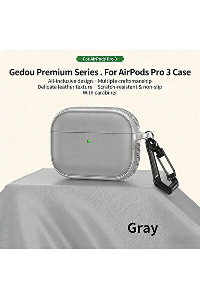 Choice20 غطاء حماية بملمس جلدي لسماعات AirPods Pro 3 الجيل الثالث، حافظة ناعم...