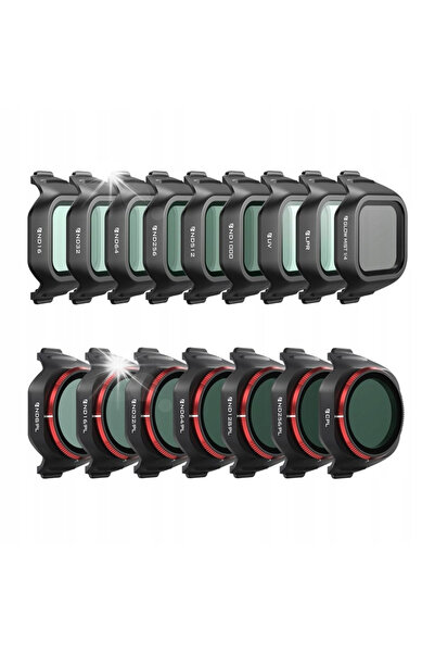 Freewell Set de filtre pentru drona Dji Mini 5 Pro Kit Mega Nd Lpr Glow Mist