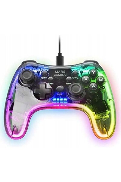 NO BRAND Controler RGB cu fir pentru PC, Switch, PS3, Android, Mac, USB Turbo