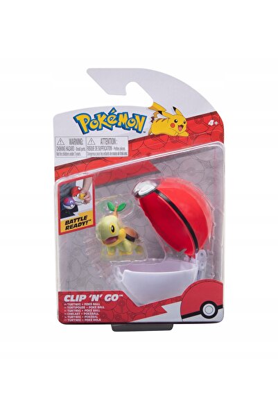 NO BRAND Figurină Pokemon clip 'n' go Turtwig + Poke Ball