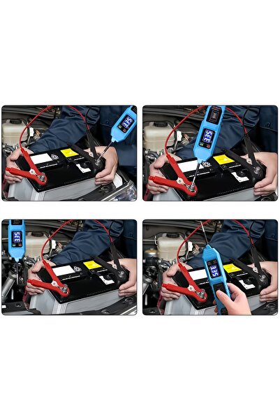 NO BRAND Tester universal de circuite auto LCD 6-24V, tester de polaritate, c...