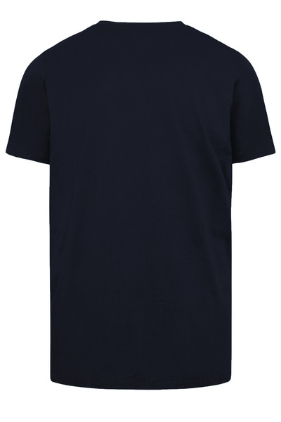 NO BRAND Tricou mare din bumbac pentru bărbați înalți și corpolenți 6033-9 3XL
