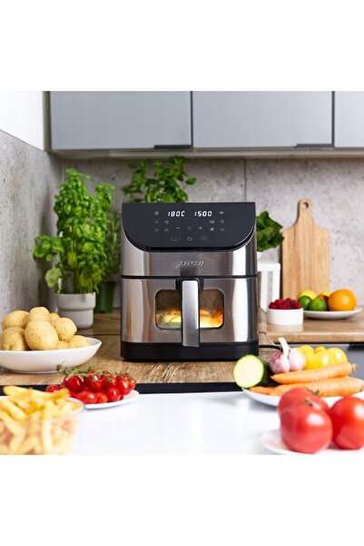 NO BRAND Mpm Mfr-10M 1500 W 6 L Friteuză cu aer cald