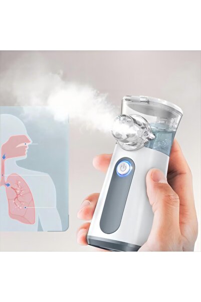 NO BRAND Inhalator Nebulizator Portabil Ultrasonic USB pentru Copii și Adulți