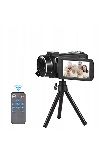 NO BRAND Cameră digitală Andoer 2.7K HD, Înregistrator video DV 48MP, Zoom 16X