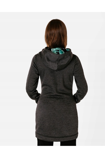 NO BRAND Cardigan lung și călduros de damă, tip tunică, din bumbac, 815-6 R XL