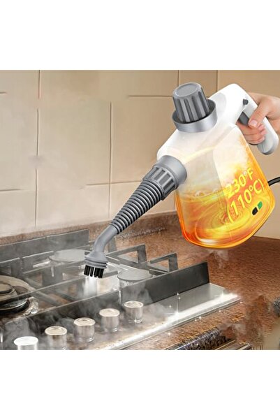 NO BRAND Aparat de curățat cu aburi 1000W 350ml Sigur pentru copii și animale...