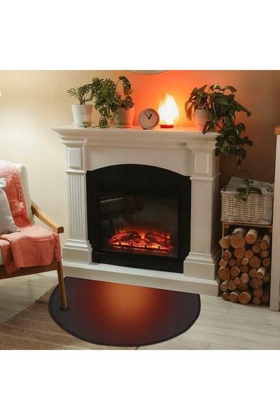 NO BRAND COVOR REZISTENT LA FOC PENTRU ȘEMINEU 80 × 50 CM – SUPORT DE PROTECȚ...