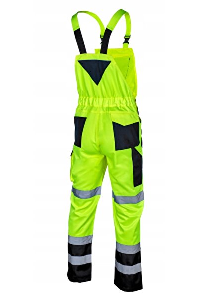 NO BRAND Pantaloni de lucru pentru bărbați, de siguranță, cu cusături triple ...