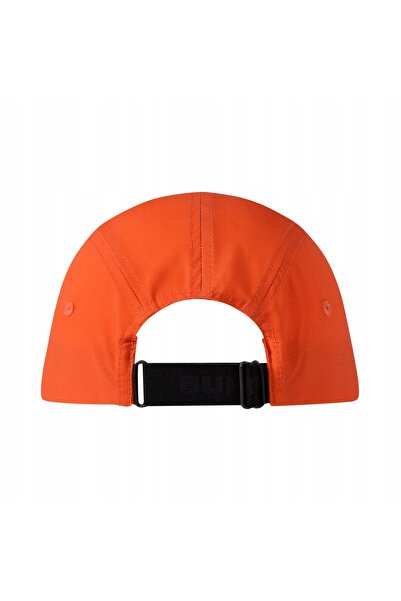 NO BRAND Buff Șapcă de alergare cu 5 panouri UPF 50 - Culoare uni Poppy S/M