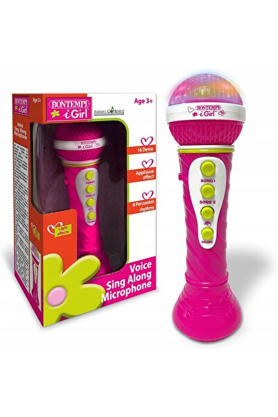 NO BRAND Bontempi |   microfon karaoke starmic cu efecte de lumină roz