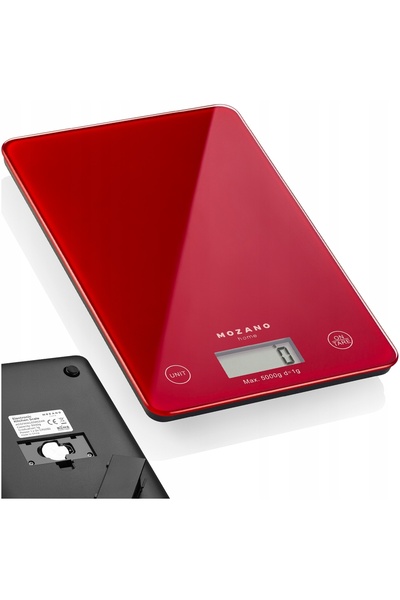 NO BRAND Cântar electronic de precizie 5kg cu afișaj din sticlă 1g