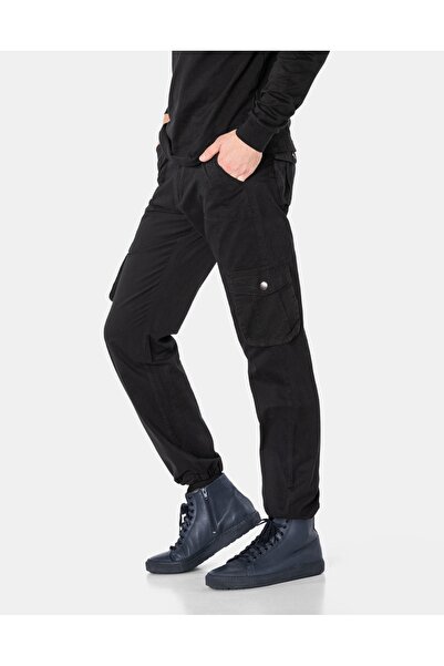 NO BRAND Pantaloni subțiri negri, tip cargo, de trekking, pentru bărbați, cu ...