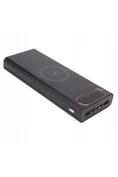 NO BRAND Carcasă Power Bank 8X21700 2XUSB Micro/Tip-C 5V-2A 15W cu Afișaj LCD