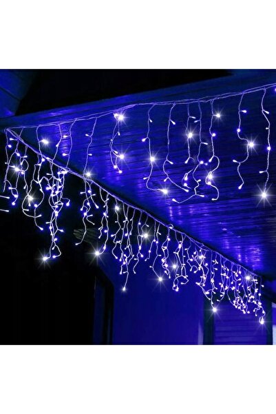 NO BRAND Sople 500 Lumini LED tip perdea de exterior IP44, lumină rece + inte...
