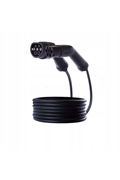 NO BRAND Cablu pentru încărcarea vehiculelor electrice Tip 2 - 11 kW, Trifaza...