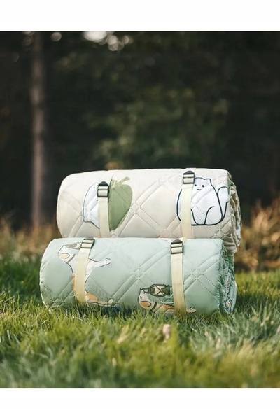 NO BRAND Pătură de picnic Naturehike Leisurely L 240x210cm Bej