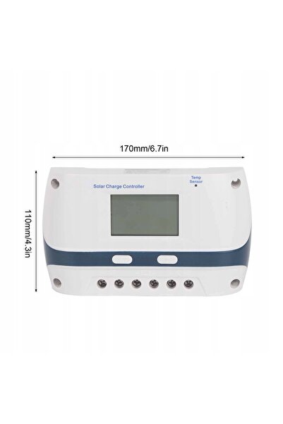 NO BRAND Controler Încărcător Solar MPPT 12/24V 40A LCD