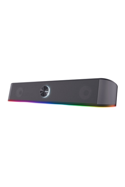 NO BRAND Boxă PC RGB LED 12W Gaming Stereo Soundbar