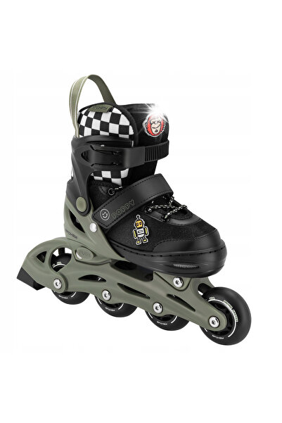 NO BRAND Role reglabile pentru copii cu decorațiuni Velcro Spokey Poppy R. 27-30