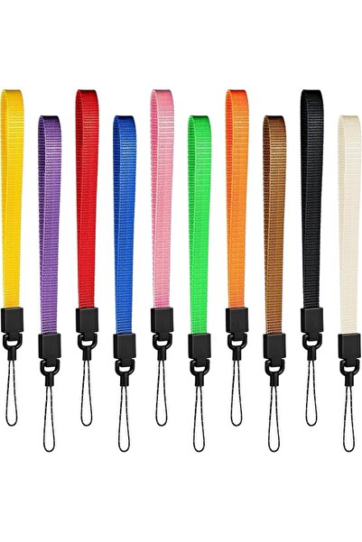 Generic 10 Pack Wrist Lanyard Straps, Adjustable Nylon Hand Wrist Straps for ...