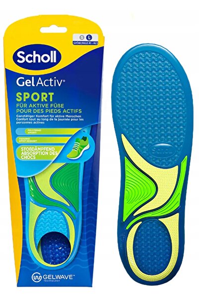 NO BRAND Branțuri Scholl GelActiv SPORT 1 pereche L (40-46.5)
