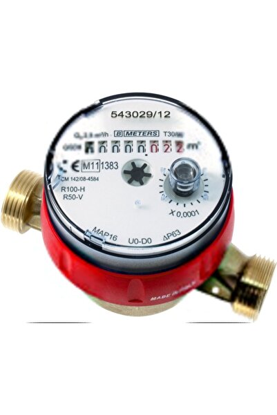 NO BRAND Contor de apă caldă BMETERS WODOMIERZ, filet 1/2 ", 3/4 GZ, 1,6 m³