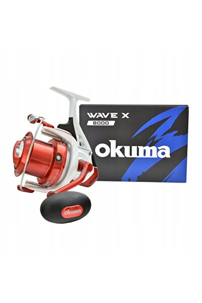 NO BRAND Okuma Wave X 8000 3Bb+1Rb Mulineta de spinning pentru apă sărată